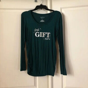 🤰🏻Dark green maternity shirt
